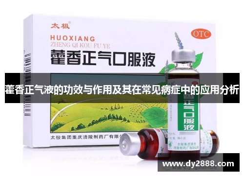 藿香正气液的功效与作用及其在常见病症中的应用分析