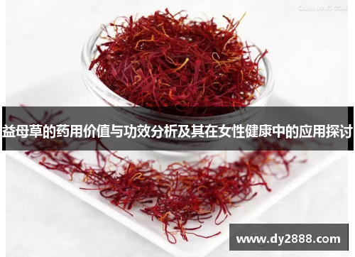 益母草的药用价值与功效分析及其在女性健康中的应用探讨